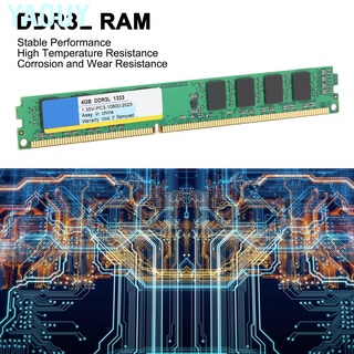 Yaouy DDR3L RAM  Portable Durable Laptop Wear Resistance for Home Internet Cafe #5