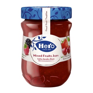 พร้อมส่ง! ฮีโร่ แยมผลไม้รวม 340 กรัม Hero Mixed Fruits Jam 340g