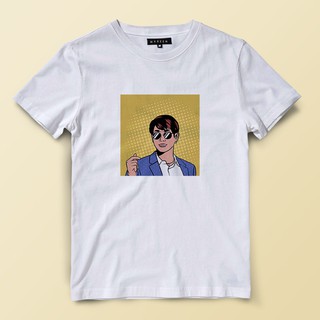 (TSP4) เสื้อยืด ผลิตป๊อปอาร์ต