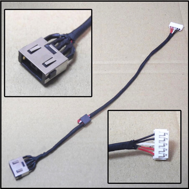Lenovo Thinkpad Y520 R720 R720-15IKB R720-15IKBN Y520-15IKBN DC Jack Power Cable ช่องเสียบชาร์จพอร์ต