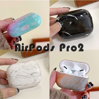 เคสหูฟัง PC ลายหินอ่อน สําหรับ Airpods Pro2Gen AirPods3 AirPods2gen 2021