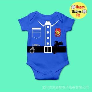 ชุดตํารวจ ONESIE สําหรับเด็กทารก