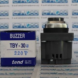 พุสพาสตอนมีเสียง สวิทมีเสียงหน้าตู้ Tend Surface Mounting Type Buzzer (220VAC 30m/m)