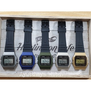 [ของแท้] Casio นาฬิกาข้อมือ รุ่น F-91WM  รับประกันศูนย์ CMG 1 ปี