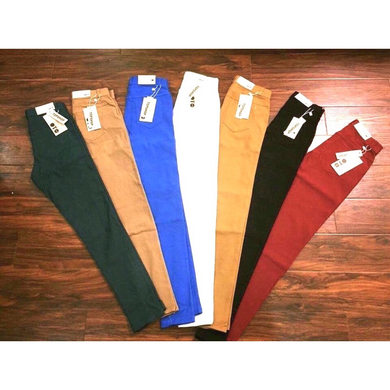 KAKI body TIGHT PANTS