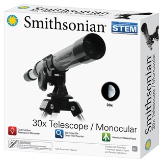 Smithsonian ของเล่นเสริมทักษะ Telescope Monocular