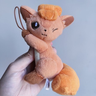 ตุ๊กตา มีพวงห้อย โปเกม่อน BANPRESTO Plush Doll Guraburarin Vulpix (Rokon) ขนาด11ซม. ลิขสิทธิ์แท้ งานหายาก สภาพใหม่