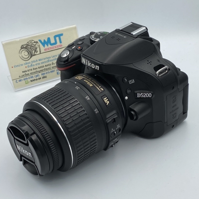 NIKON D5200+LENS NIKON 18-55mm VR