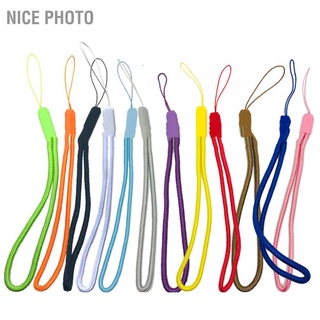 Nice photo Colorful Hand Wrist Strap Short Nylon Lanyards for U Drive Portable Power Source