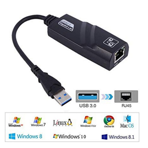 SALE USB 3.0 to RJ45 Gigabit Lan 10/100/1000 Ethernet Adapter แปลง USB3.0 เป็นสายแลน ไดรเวอร์ในตัว #คำค้นหาเพิ่มเจลทำความสะอาดฝุ่น Super Cleanสาย AC PoWer1.8 G-LINGการ์ดรีดเดอร์ Card Readerสายต่อจอ Monitorสายชาร์จกล้องติดรถยนต์