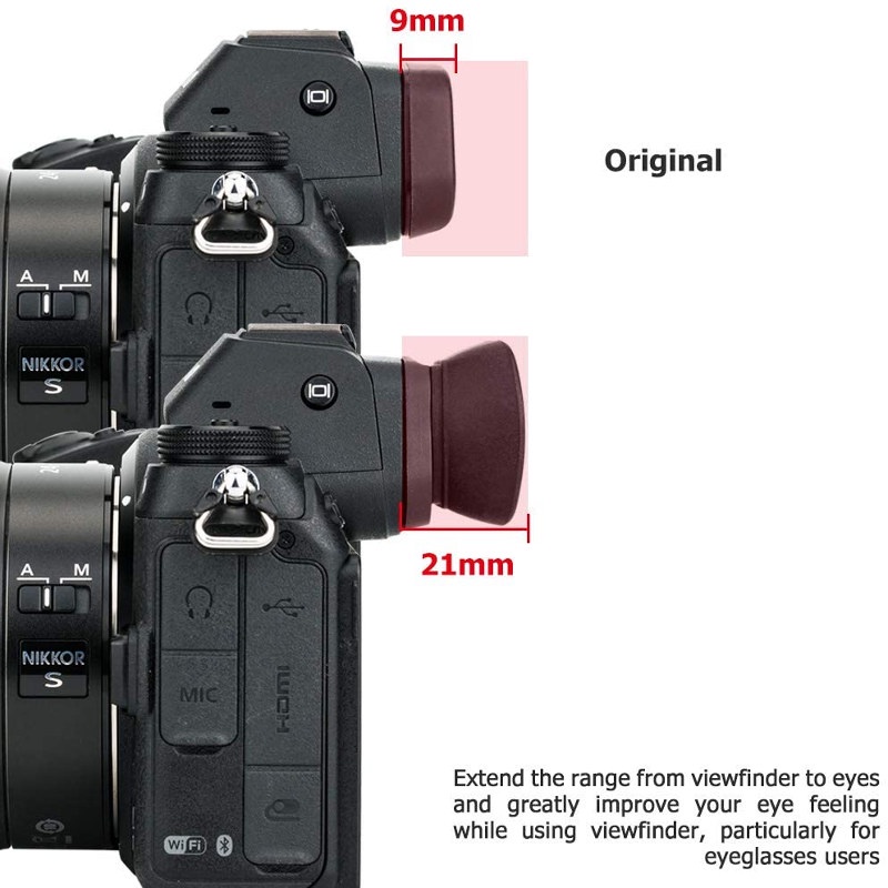 Nikon DK-29 Soft Silicone Eyecup Eyepiece ยางรองตา for Z5 Z6 Z7 Z6II Z7II