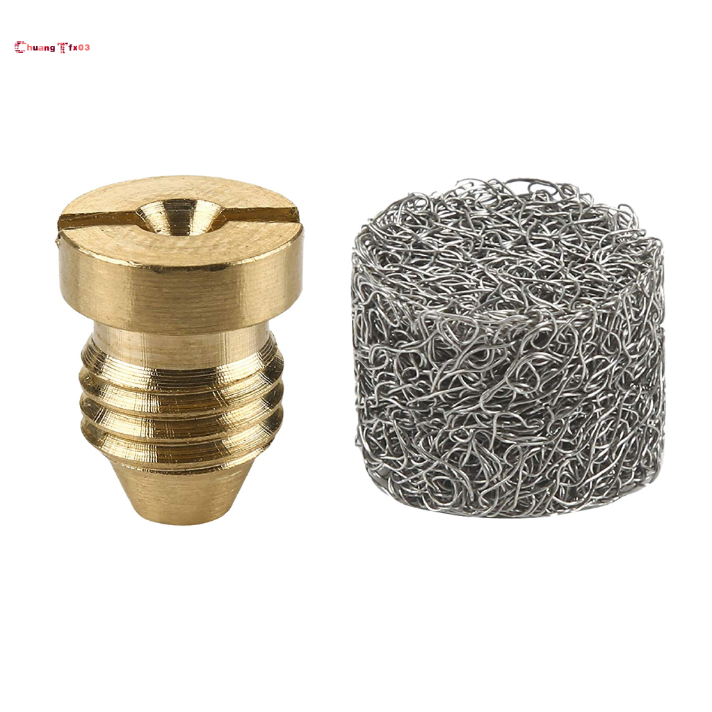 Foam Cannon Orifice Nozzle Tips And Foam Maker, Universal 1.1 Mm Thread Nozzle And Mesh Filter For S