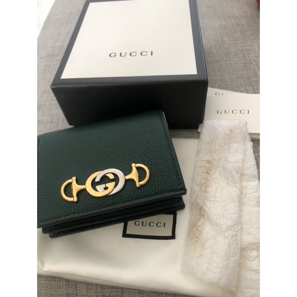 กระเป๋าตัง Gucci เขียวเหนี่ยวทรัพย์