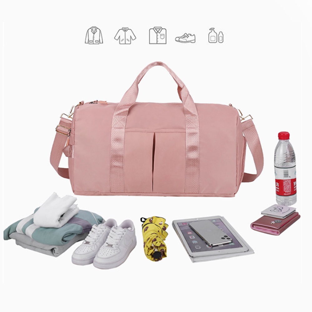 mei113311 กระเป๋าฟิตเนส  กระเป๋ากีฬา กระเป๋าเดินทาง  มี 6 สี