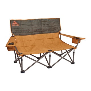 KELTY  เก้าอี้แคมป์พับได้ รุ่น LOW-LOVESEAT CANYON BROWN/BELUGA