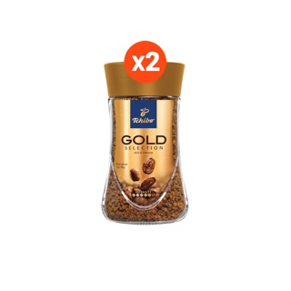 [แพ็คคู่] TCHIBO GOLD SELECTION FREEZE DRIED 200G กาแฟ กาแฟสำเร็จรูป ทชิโบ กาแฟ100% ฟรีซดราย