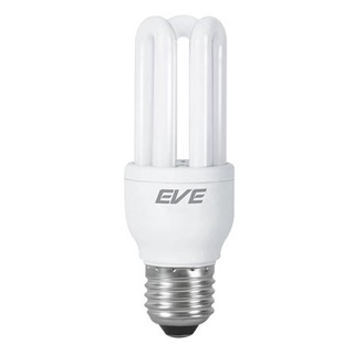 [พร้อมส่ง] HomeDoDee หลอดประหยัด EVE MINI CFL 11 วัตต์ WARMWHITE หลอดตะเกียบ หลอดไฟทอร์นาโด