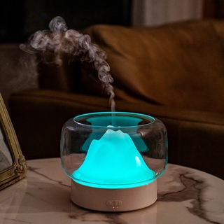 Bpa Free Aroma Diffuser 400 มล . เครื่องทําความชื้นมีไฟ Led