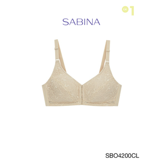 Sabina เสื้อชั้นใน Invisible Wire (ไม่มีโครง) รุ่น Function Bra รหัส SBO4200CL สีเนื้ออ่อน