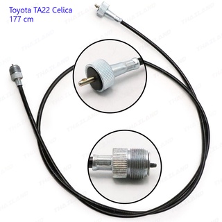 อะไหล่ สายไมล์รถยนต์ สายไมล์ 1 ชิ้น สีดำ สำหรับ Toyota TA20 TA22 RA24 25 RA29 RA35 TA35 TA28 RA28 Celica ปี 1970-1974