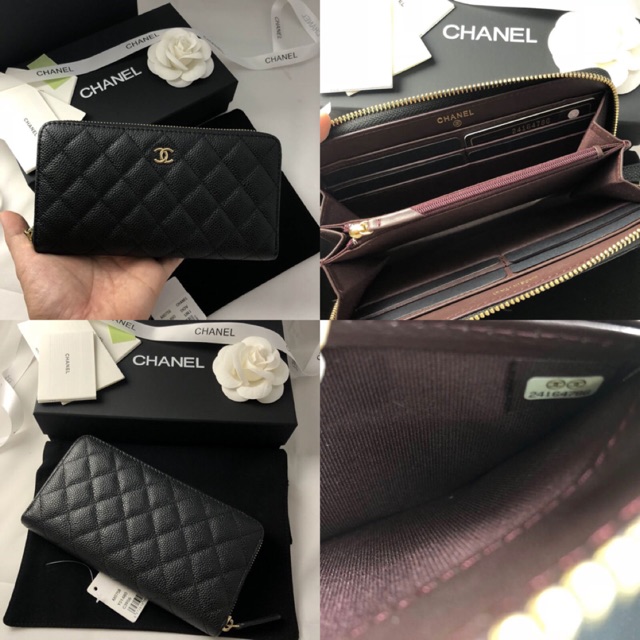 Chanel zippy wallet Original leather 1:1