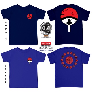 เสื้อยืดผ้าฝ้าย Itachi UCHIHA KILL THE CLAN SHARINGAN ทีมเสื้อยืด Anime Naruto เสื้อยืด - Gilan Cloth