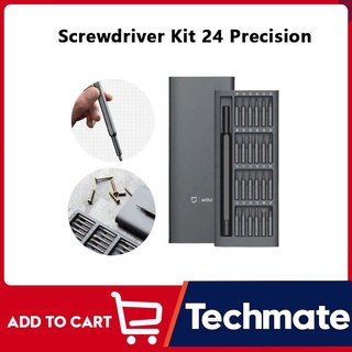 Xiaomi Mi Wiha Screwdriver Kit 24 Precision Magnetic Bits Alluminum Box เซ็ทไขควง 24 in 1