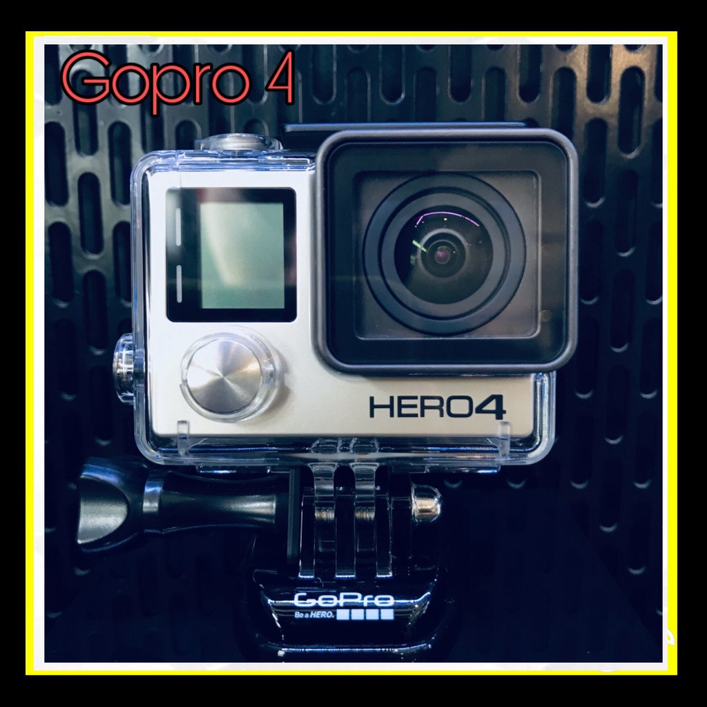 กล้องโกโปร Gopro 4 ของแท้ 4K ซูมไม่แตก คมชัดพร้อมอุปกรณ์เสริมติดหมวกกัน ...