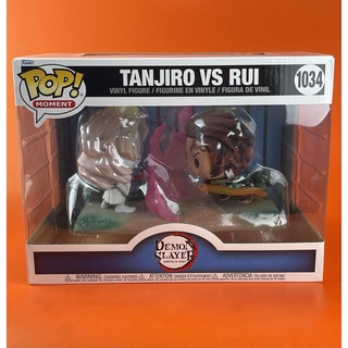 กล่องบุบ Funko POP Tanjiro VS Rui Demon Slayer : Kimetsu No Yaiba : ดาบพิฆาตอสูร