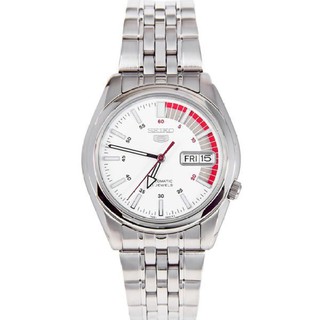 Seiko นาฬิกาข้อมือ รุ่น SNK369K1 - silver/white