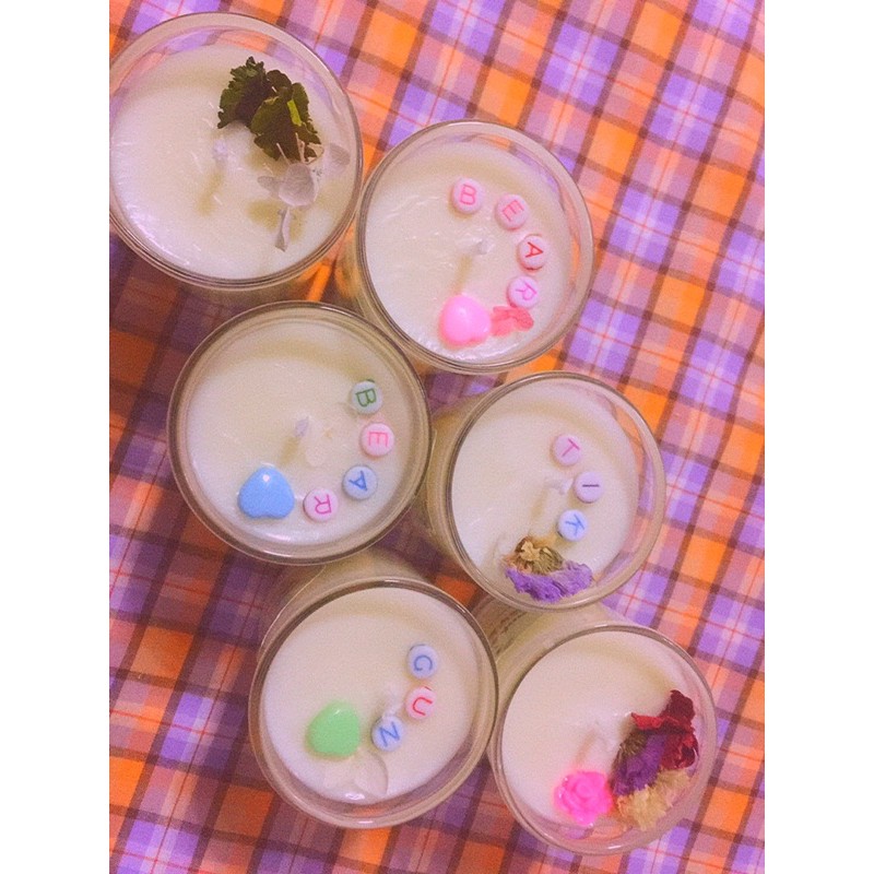 เทียนหอทำใจถั่วเหลือง soywax