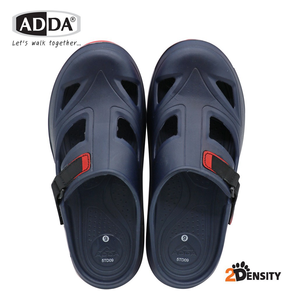 ADDA 2density รองเท้าแตะ รองเท้าลำลอง สำหรับผู้ชาย แบบสวมหัวโต รุ่น 5TD09M1 (ไซส์ 7-10)