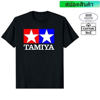 เสื้อยืด Racing Sport [สีดำ] [COTTON 100%] [TAMIYA]