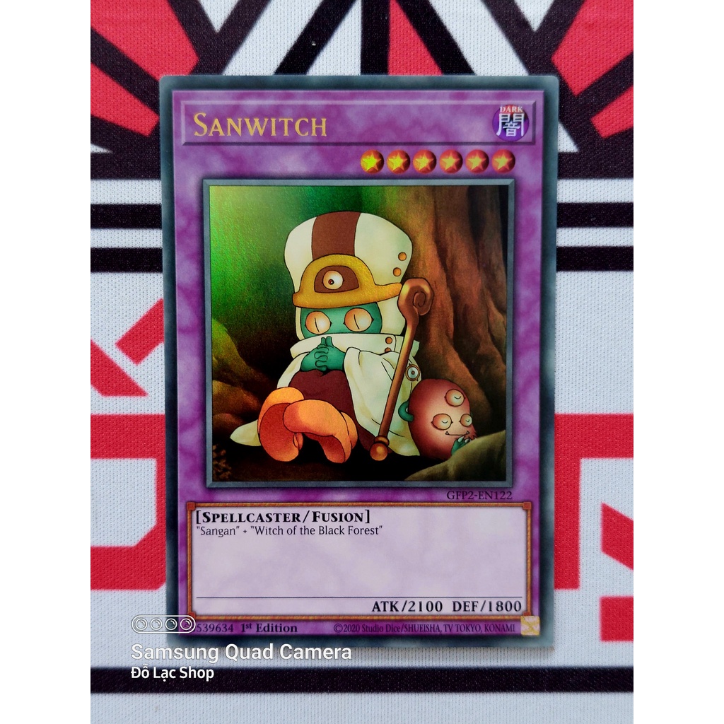 [ Do Lac Shop ] การ์ด Yugioh Monster Sanwitch - GFP2-EN122 - Ultra Rare