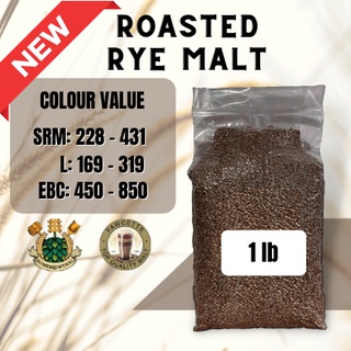 Roasted Rye Malt (Thomas Fawcett) 1 lbs