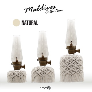 เคทกระป๋องแก๊สซาลาเปา 230g เชือกถักมาคราเม่(macrame)