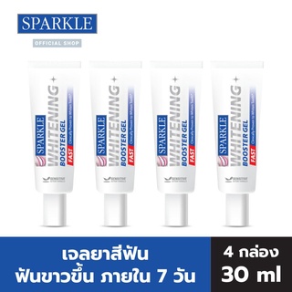 SPARKLE เจล ยาสีฟัน BOOSTER GEL (แพ็ค 4 กล่อง) เพื่อฟันขาว ใน 7 วัน (30 ml) WHITENING รุ่น SK0599