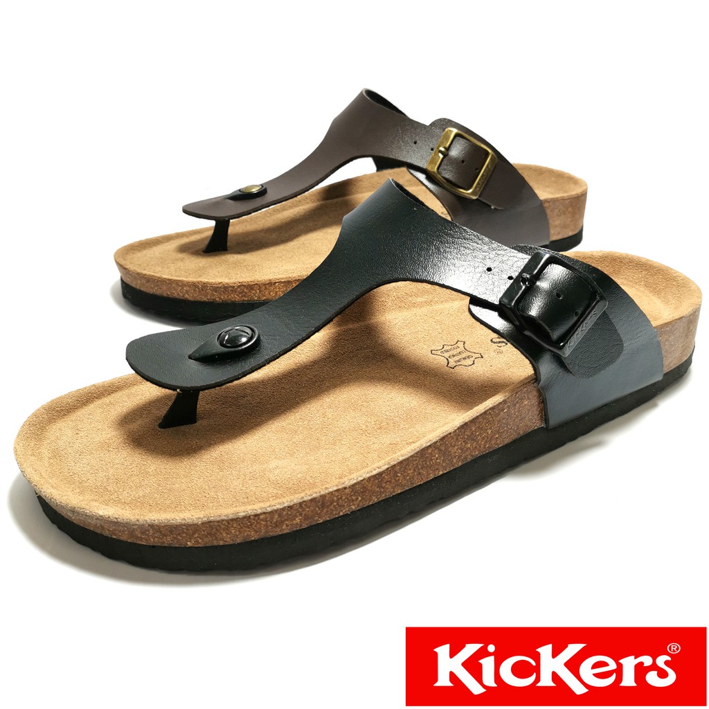 Kickers รองเท้าแตะลําลองสําหรับผู้ชายสบายเท้า selipar lelaki KICKERS