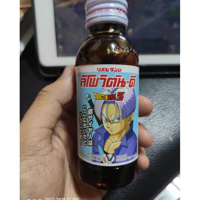 ลิโพ ดราก้อนบอล ลายทรั้งก์ Lipovitan-D x Dragon ball Z ลิโพวิตัน-ดี ฉลองครบ 55 ปี ทรั้งก์ ทรั้งค์ ทร