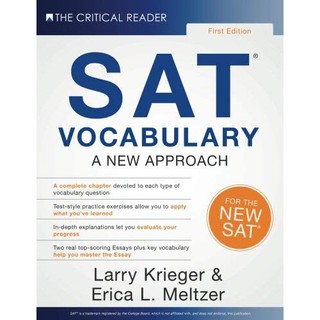 SAT Vocabulary: A New Approach [Paperback] หนังสือภาษาอังกฤษมือ1 (ใหม่) พร้อมส่ง