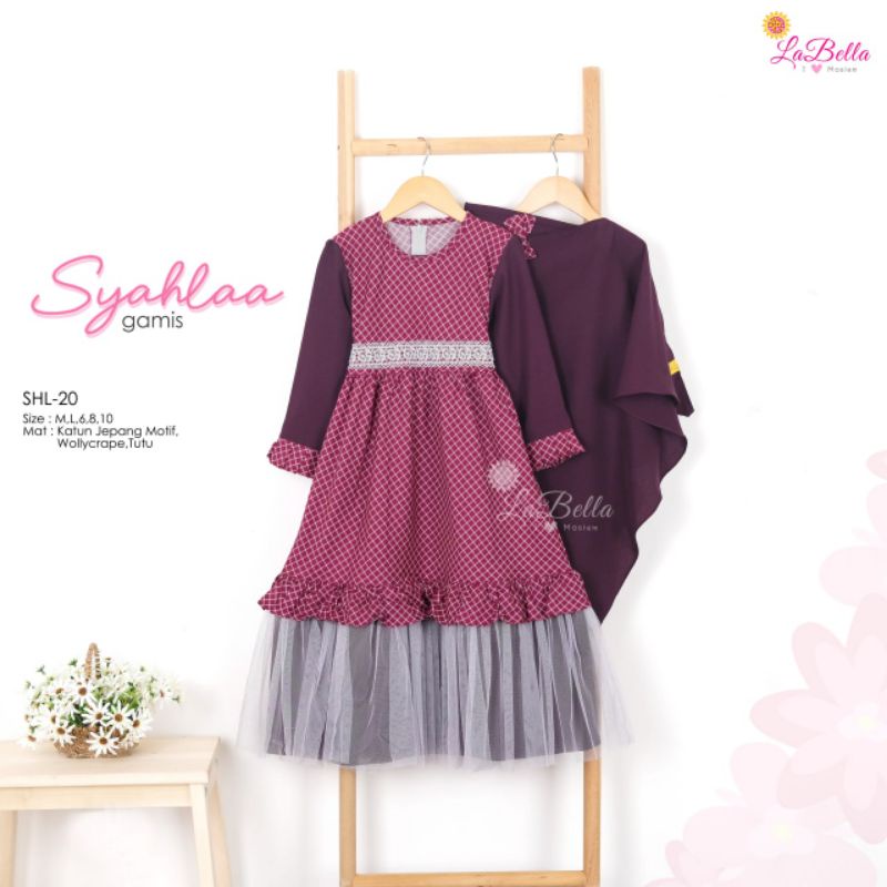 เดรสสีใหม่ Syahla by Labella