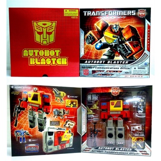 [RARE] : HASBRO TRANSFORMERS SDCC 2010 EXCLUSIVE G1 SERIES : AUTOBOT BLASTER BOX SET สินค้าหายากปี 2010 ของแท้ 100%