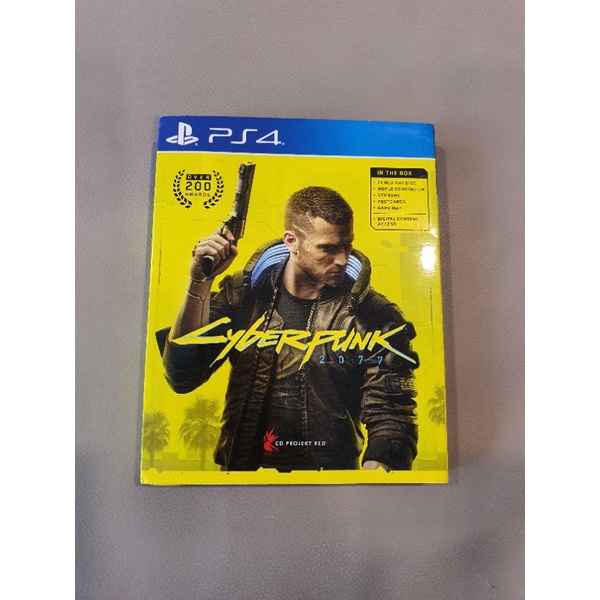 (มือสอง)แผ่น ps4 Cyberpunk 2077 เกมส์  ps4 รองรับภาษาไทย