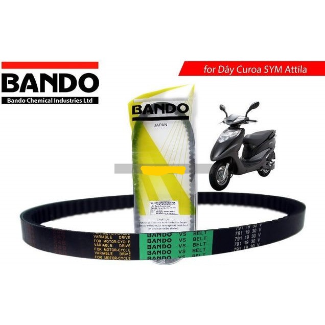 Bando Attila 110cc Bando Belt Belt ( เข ็ มขัดเอวสําหรับ SYM Elizabeth Atila รถจักรยานยนต ์