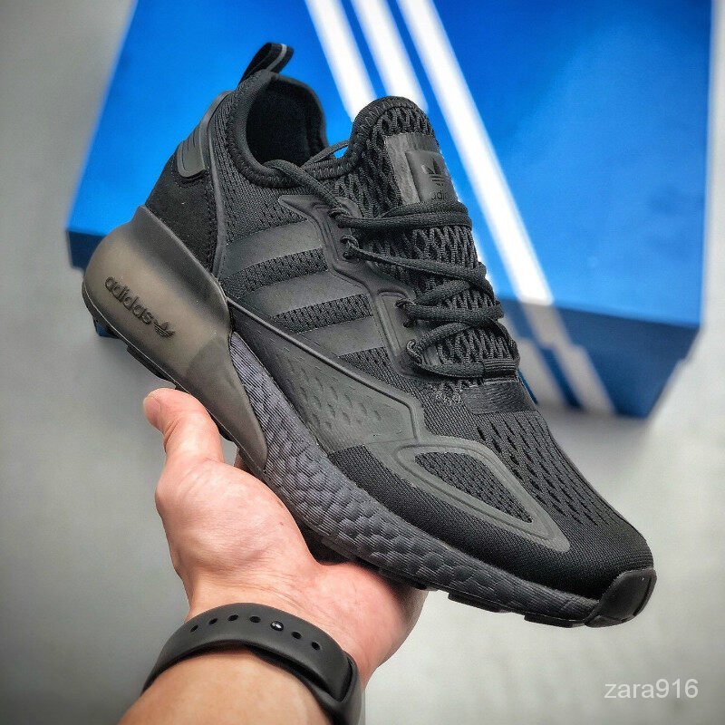 Adidas ของแท้ 100% [PRE-ORDER] Original Official Adidas_Shoes Men ZX 2K รองเท้าวิ่ง สีดํา ใส่สบาย สําหรับผู้ชาย ผู้หญิง (ETA: 20