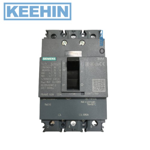 เบรกเกอร์ 3P 125A Circuit breaker 3P 125A