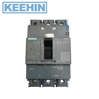 เบรกเกอร์ 3P 125A Circuit breaker 3P 125A