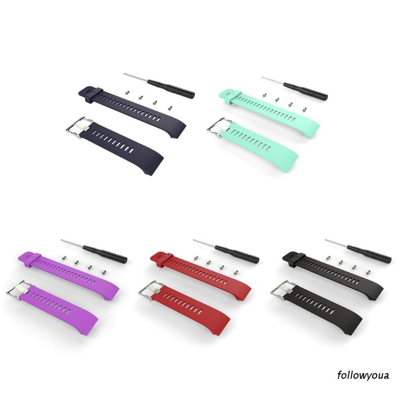 folღ Silicone Replacement Wrist Band Strap For Garmin Forerunner 35