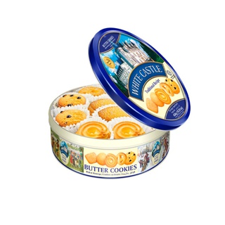 คุกกี้พระราชวัง บัตเตอร์คุกกี้ White Castle Butter Cookies สินค้าสุดฮิต ของฝากปีใหม่ 114กรัม รสดั้งเดิม ราคาส่งทักแชต
