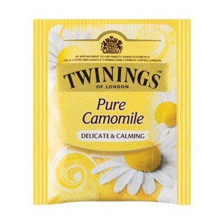 ชาอังกฤษ 1ก. (1x25) ทไวนิงส์ Pure Flowers Of Camomile English Tea 1 g (1x25) Twinings Pure Flowers Of Camomile